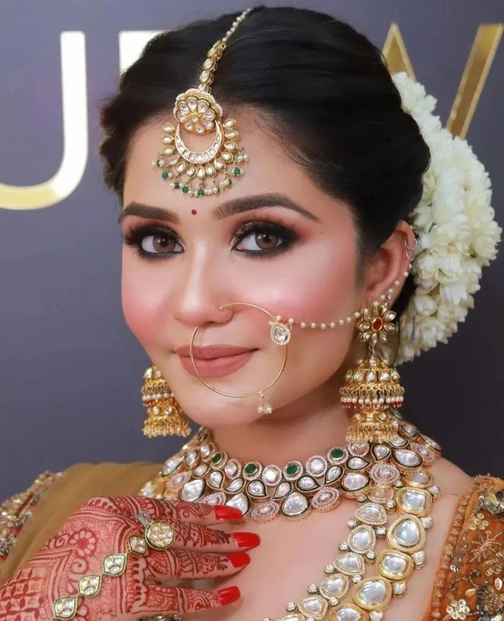 Dewy South Indian Bridal Makeup Look