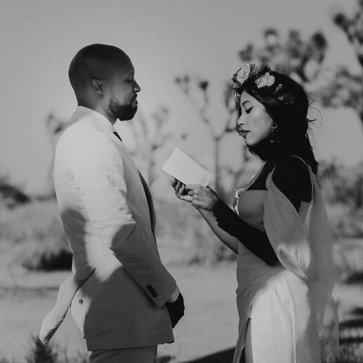 christian wedding ritual Exchange of Vows