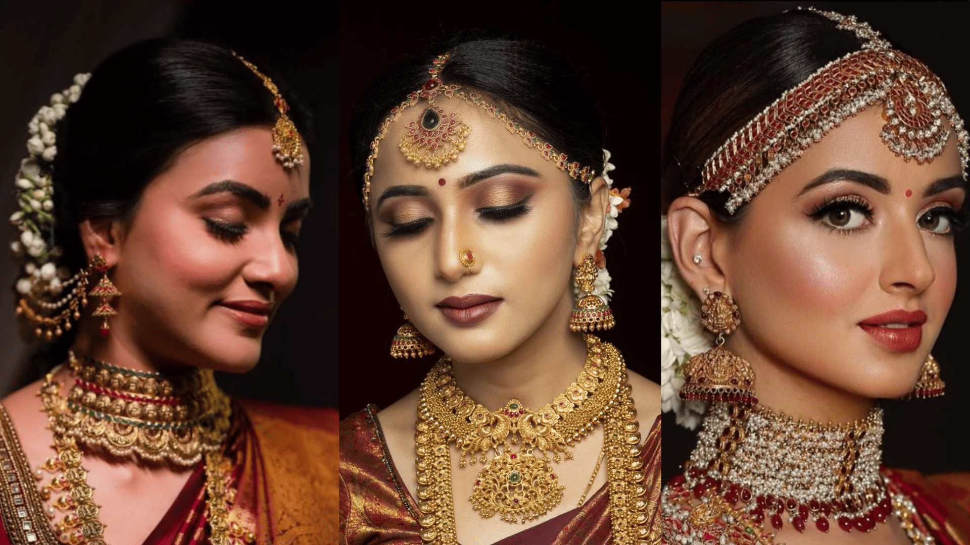 11+ Latest South Indian Bridal Makeup Looks for a Royal Look