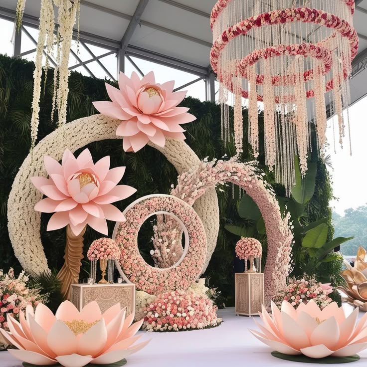 Floral Chandelier