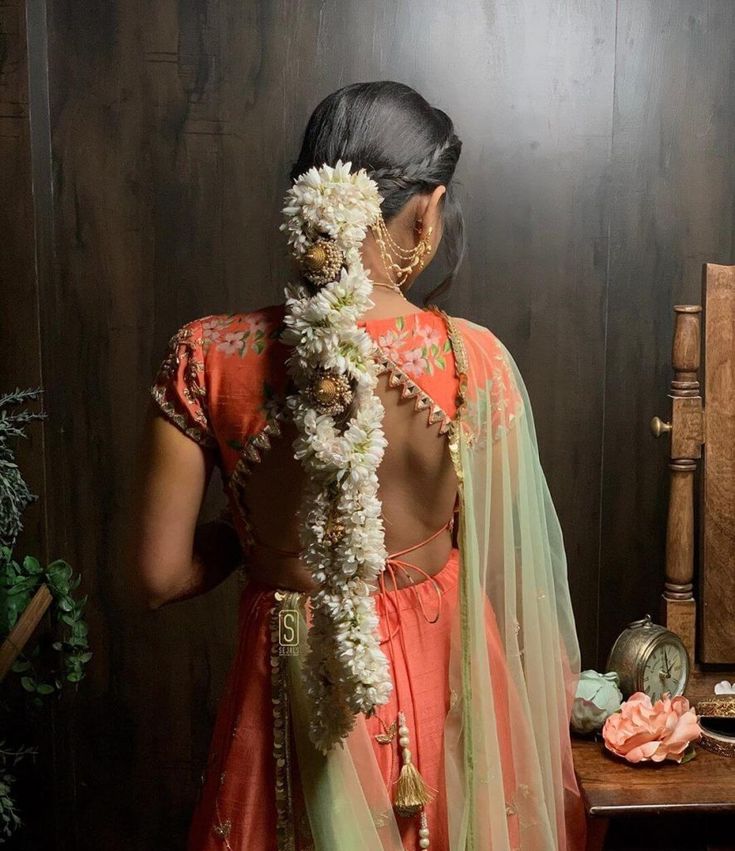 Gajra Hairdo