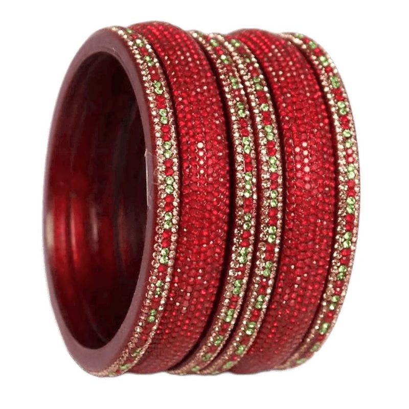 bridal bangles - lakh bangles