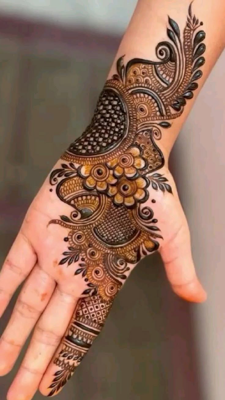 Arabic-Indo Fusion Mehendi