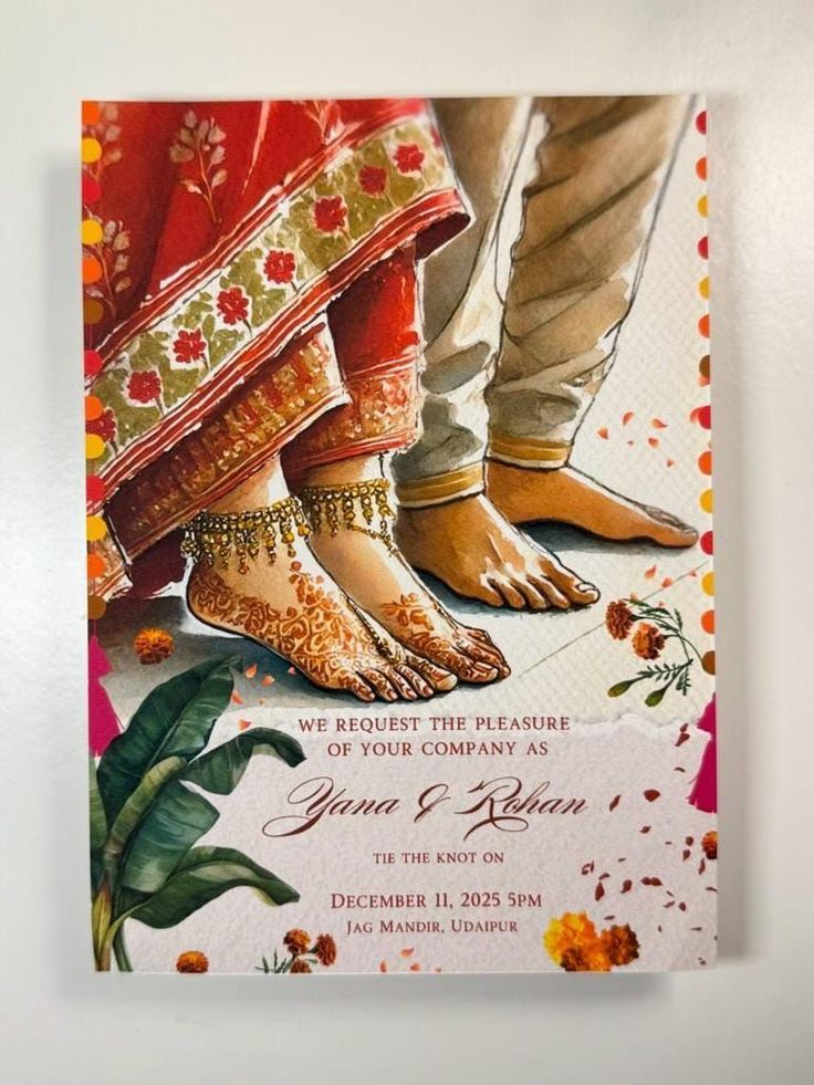 Minimalist Wedding Invite