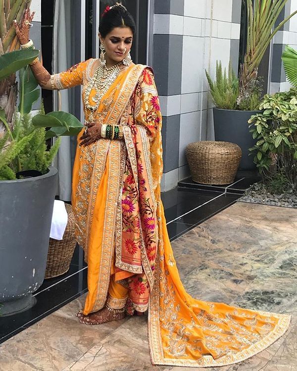 Nauvari Paithani Saree