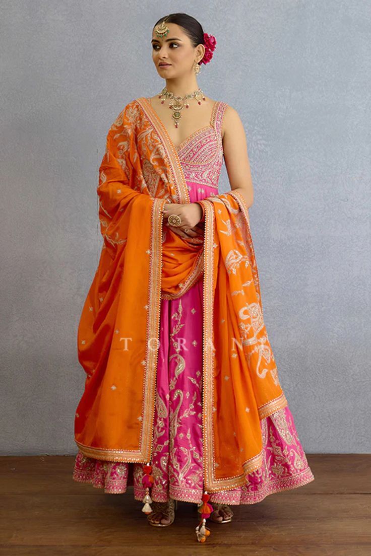 Pink & Orange outift ideas 