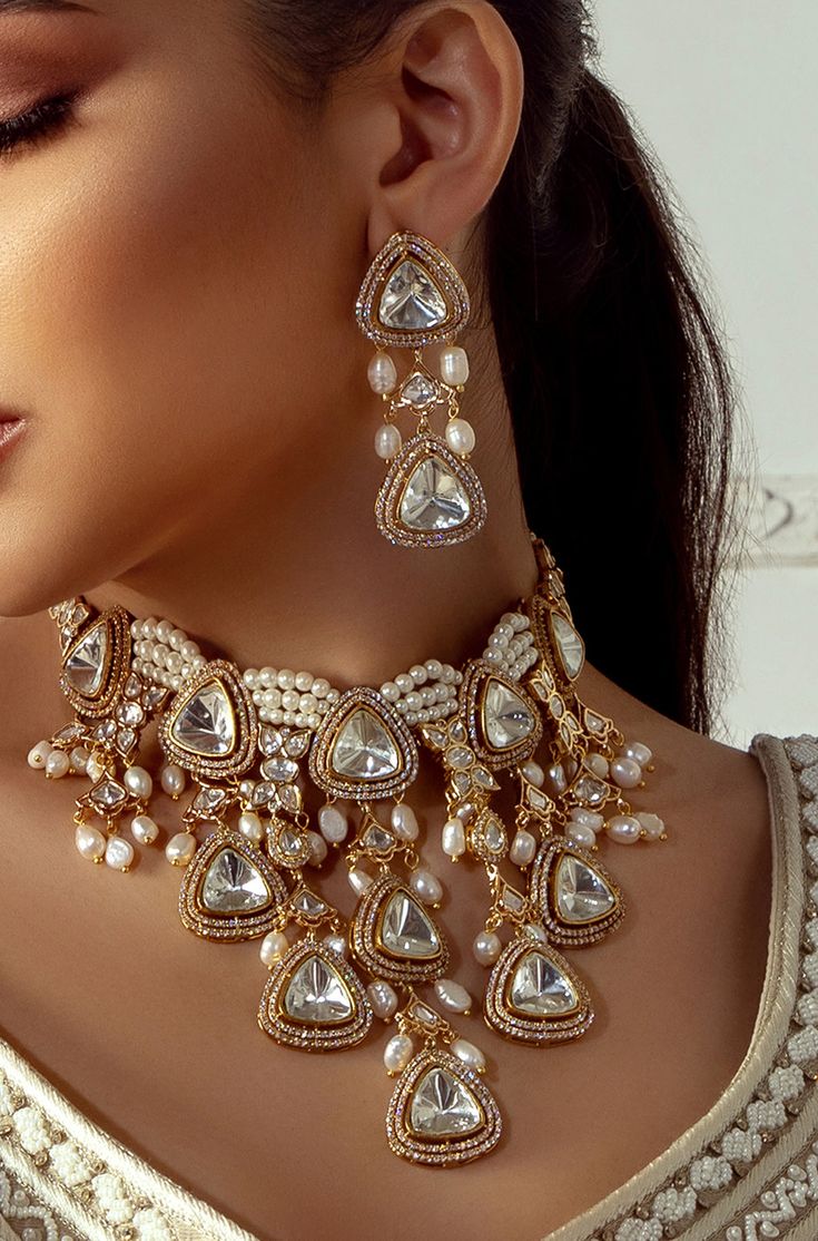 Polki Diamond Bridal Jewellery