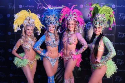 Dance group - carnival themed corporate party