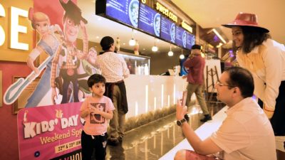 kids birthday party at PVR