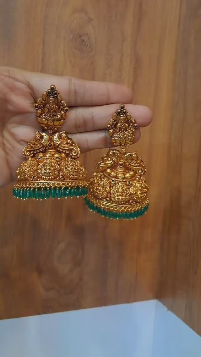 South Indian Bridal Jewellery_Jhumkis