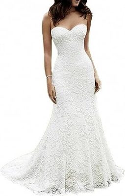 Sweetheart Shoulder Gown