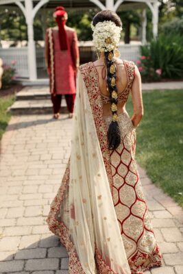 traditional braid summer wedding hairstyles for bride