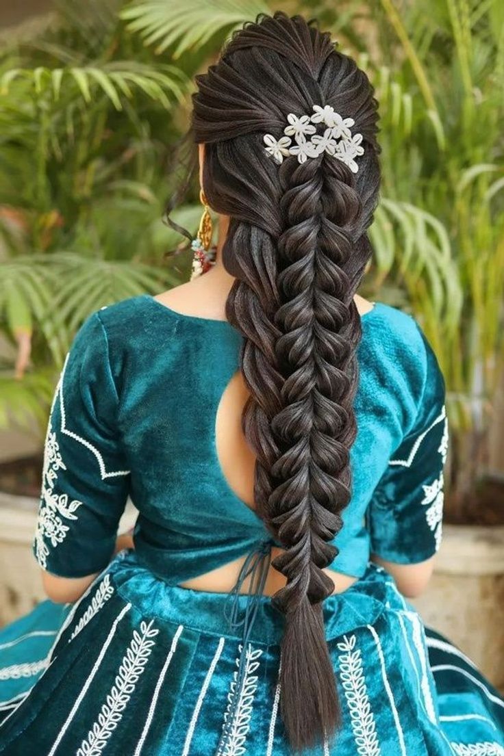 Triple-fishtail Braid