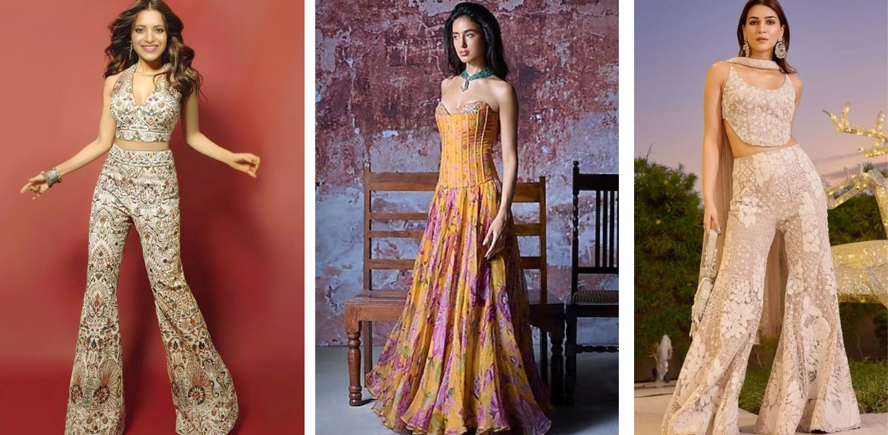 Fusion Wedding Wear: Modern Look with a Traditional Twist