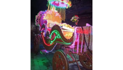 Baahubali Themed Wedding - Chariot