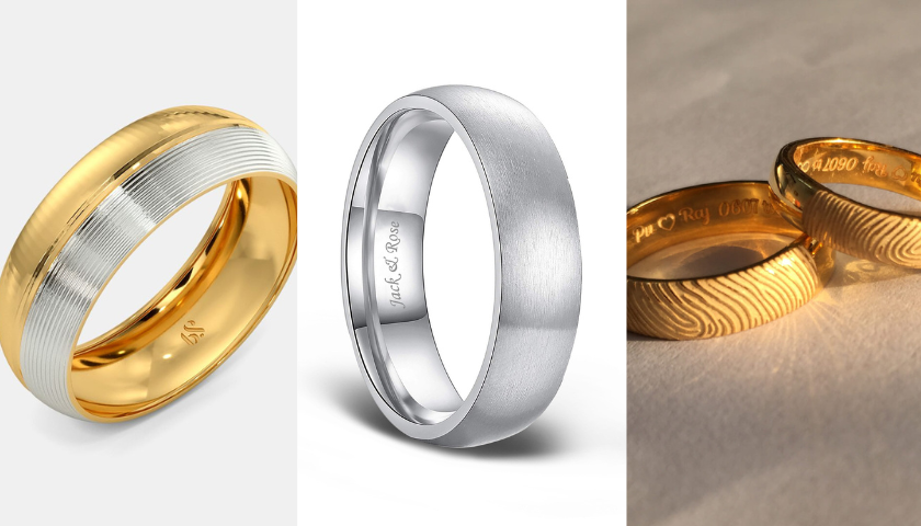 men's wedding bands