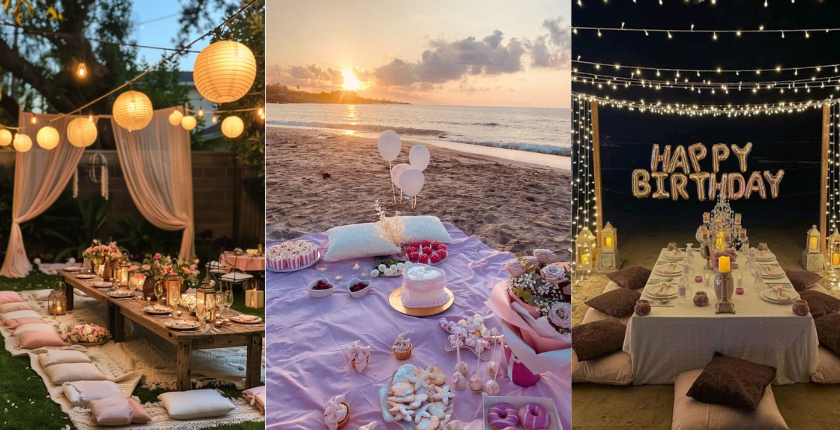 Outdoor Birthday Celebration