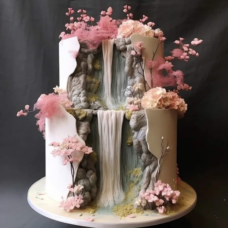 Waterfall Cake