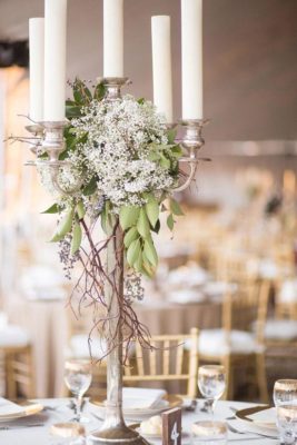 candelabras - wedding centerpieces