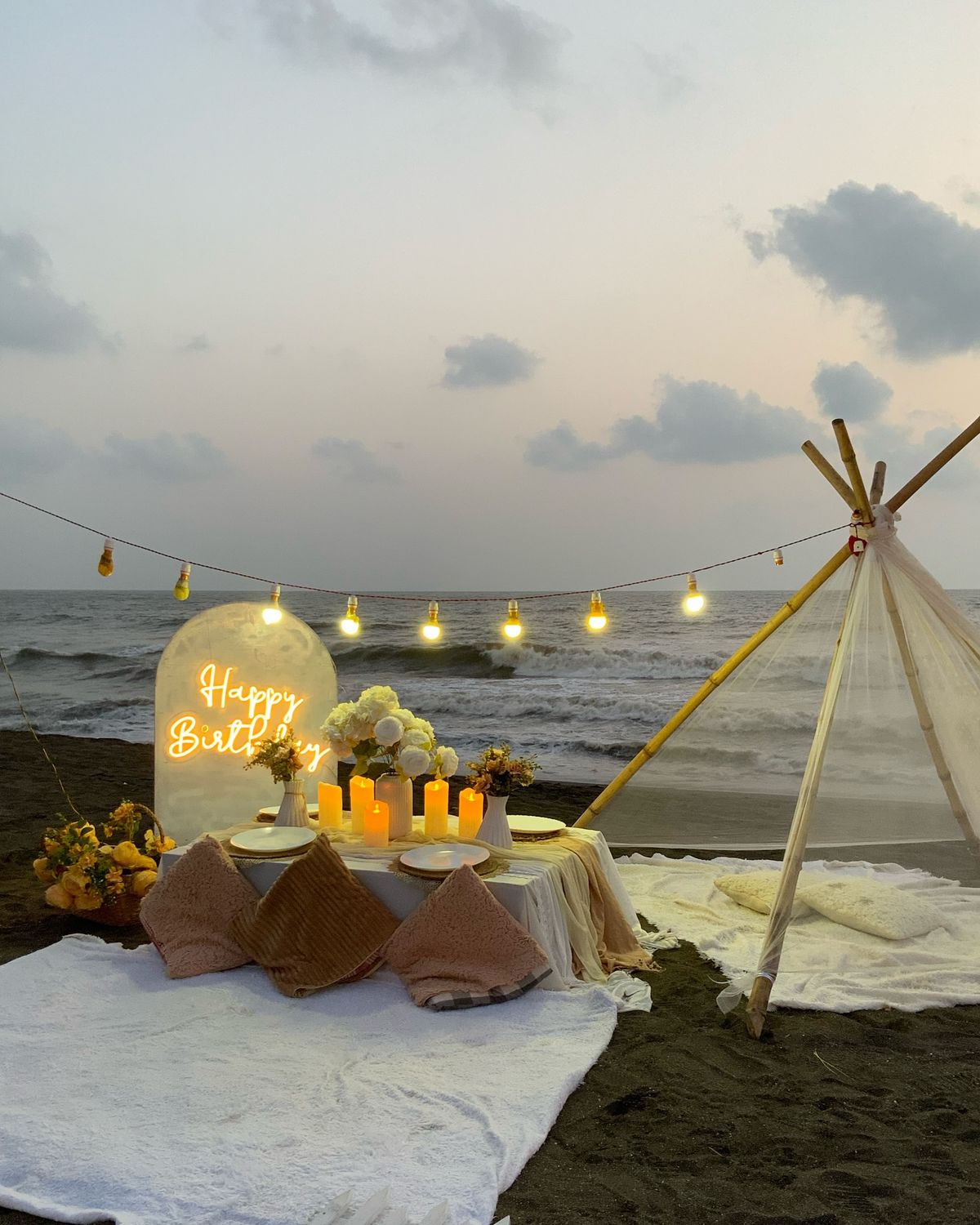 Beachside celebration