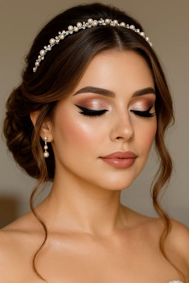 bridal makeup looks_soft glam