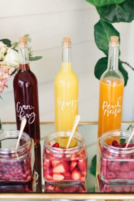 bridal shower themes - cocktail party