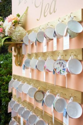 bridal shower themes - tea party