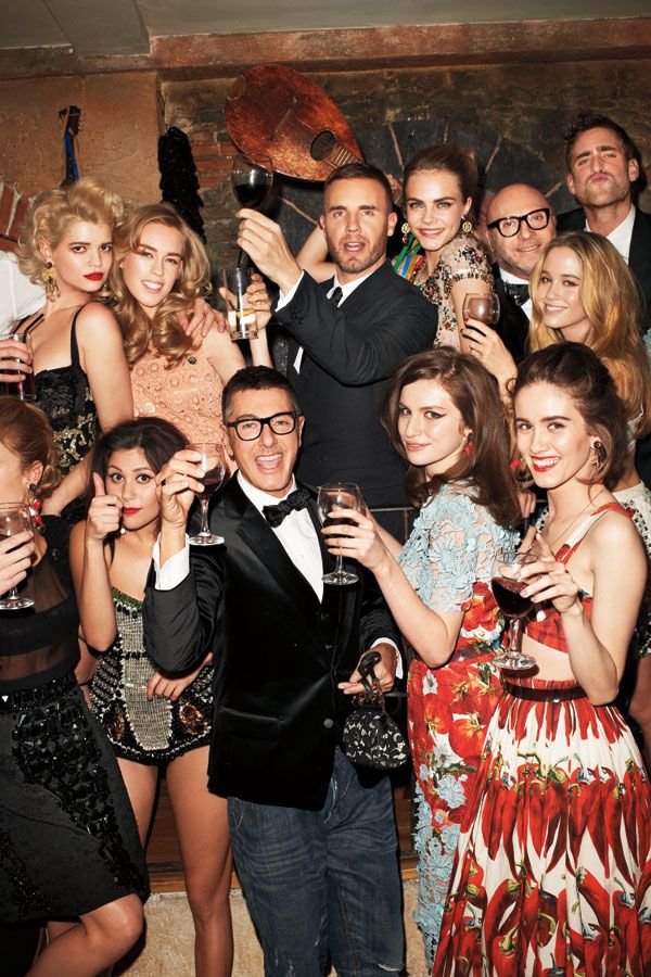 cocktail party guests