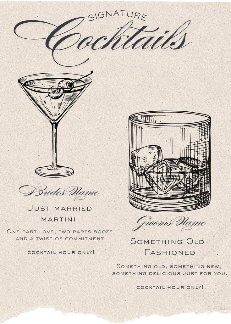cocktail party menu