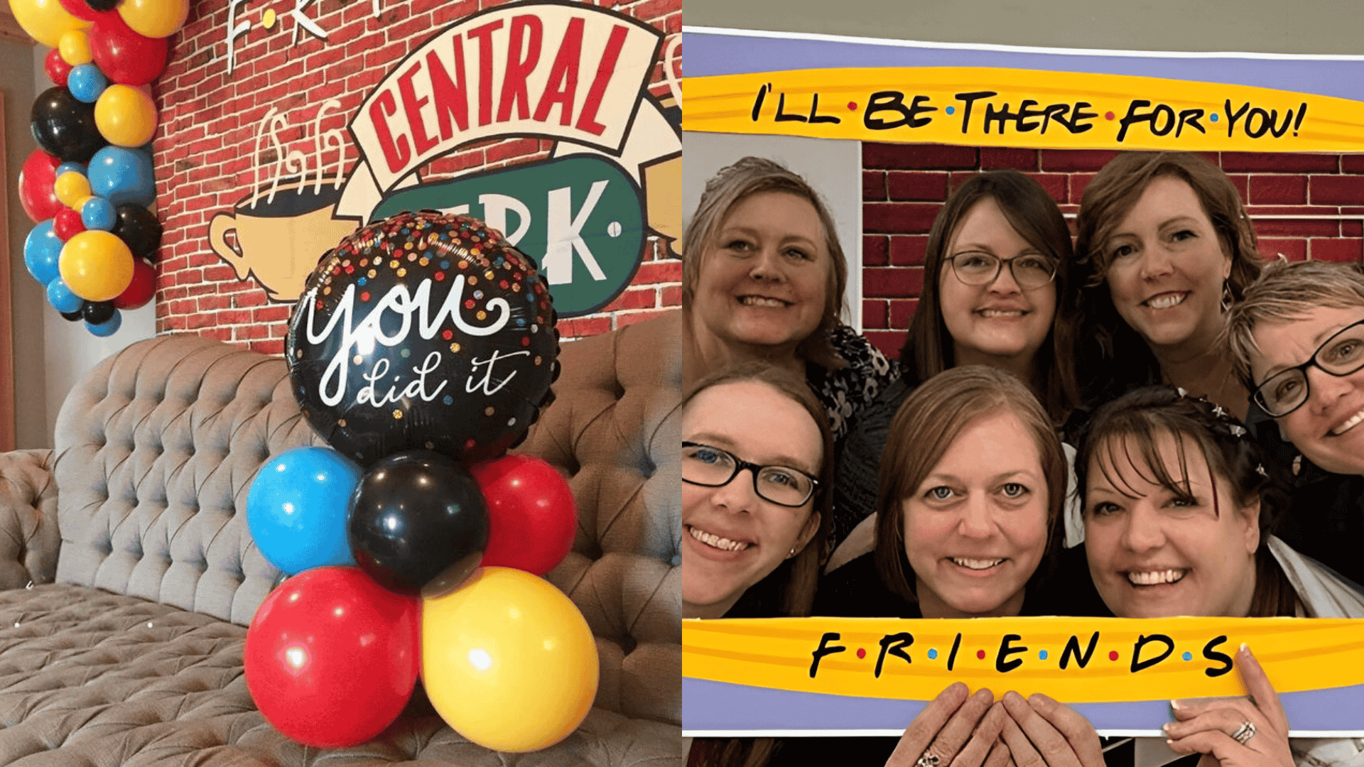 corporate party themes_friends reunion theme