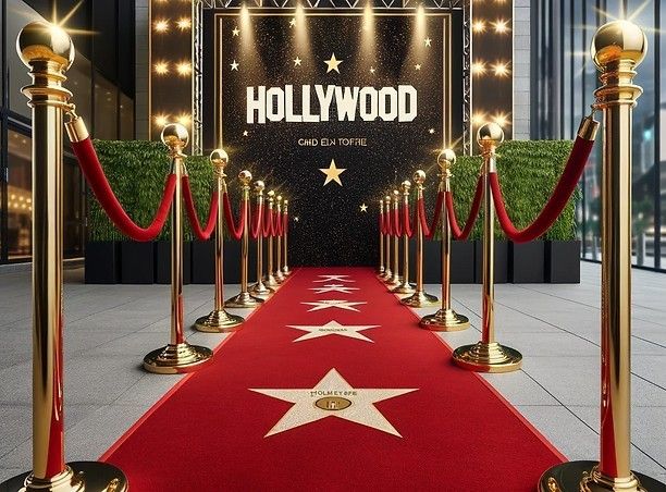corporate party themes_hollywood red carpet