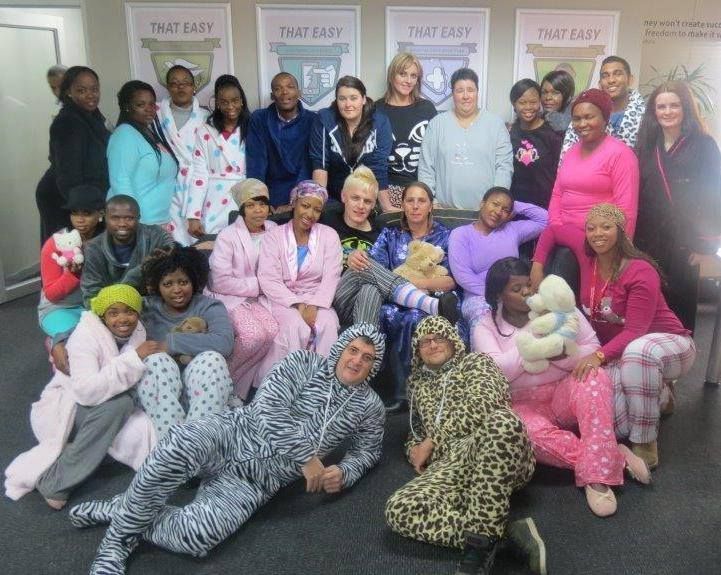 corporate party themes_pajama party