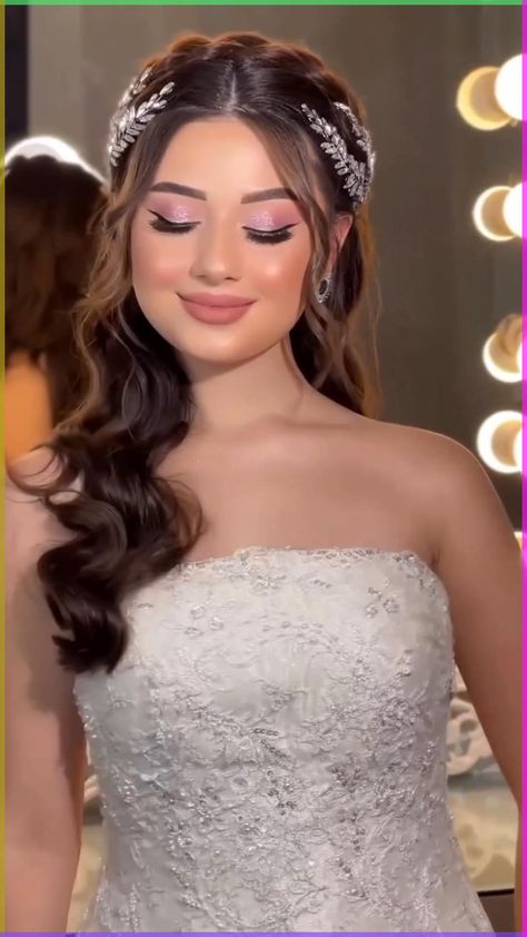 engagement hair and makeup