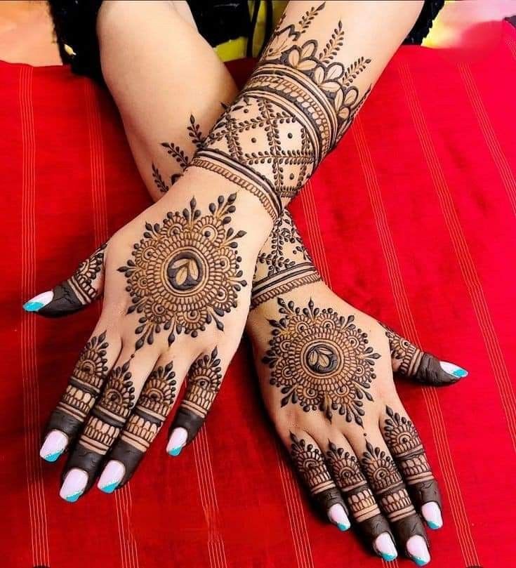  mehandi simple design