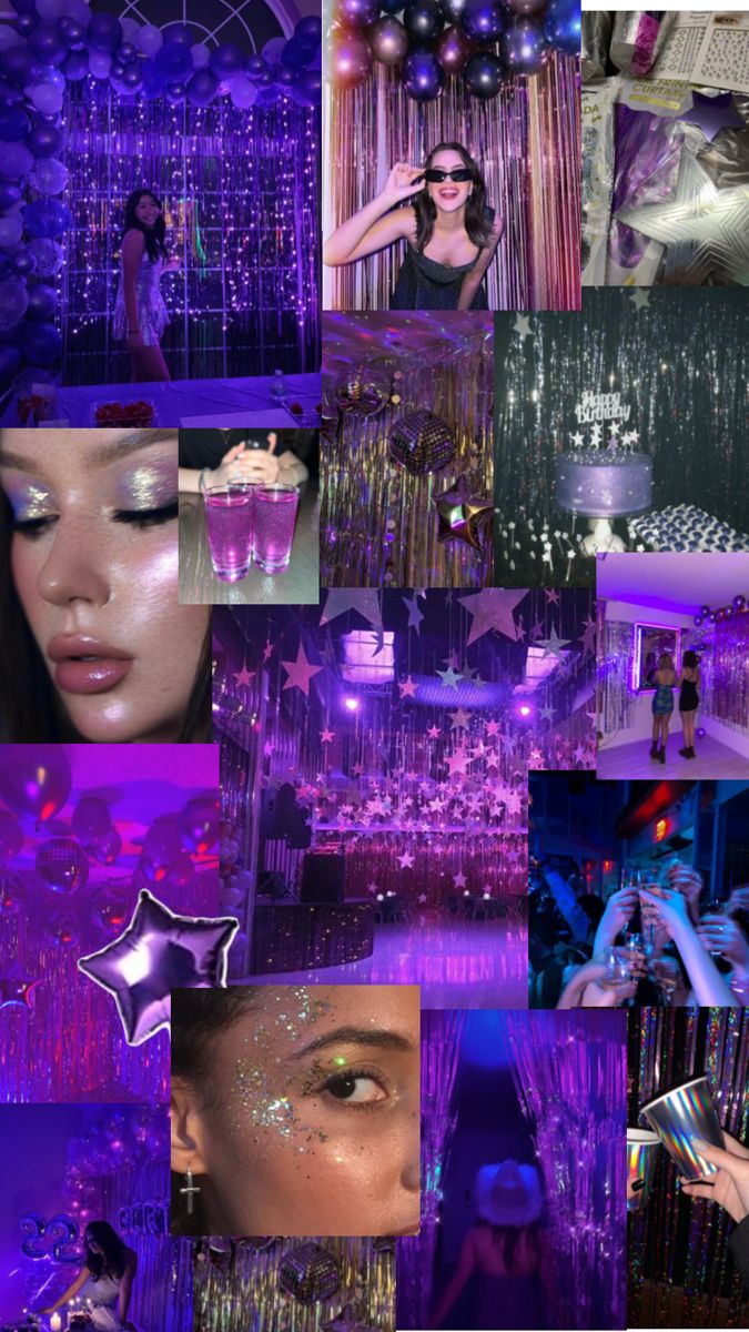 Euphoria-Inspired Glam Party decoration 