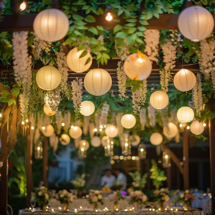 eco-friendly paper lanterns