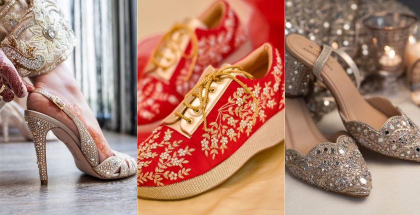 Indian bridal footwear