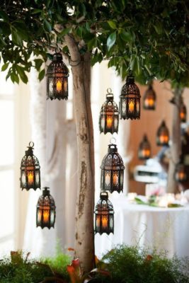 hanging lanterns