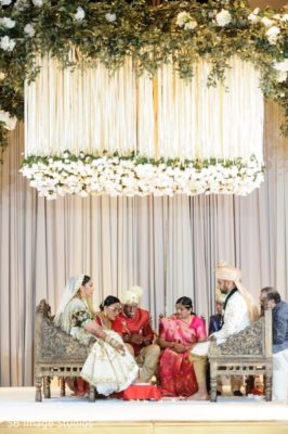 hanging mandap floral mandap designs