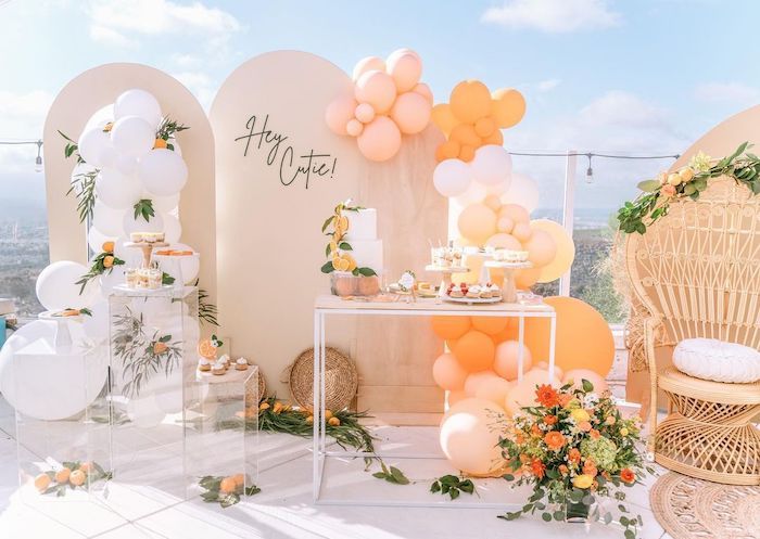 Baby Shower Decorations - hey cutie