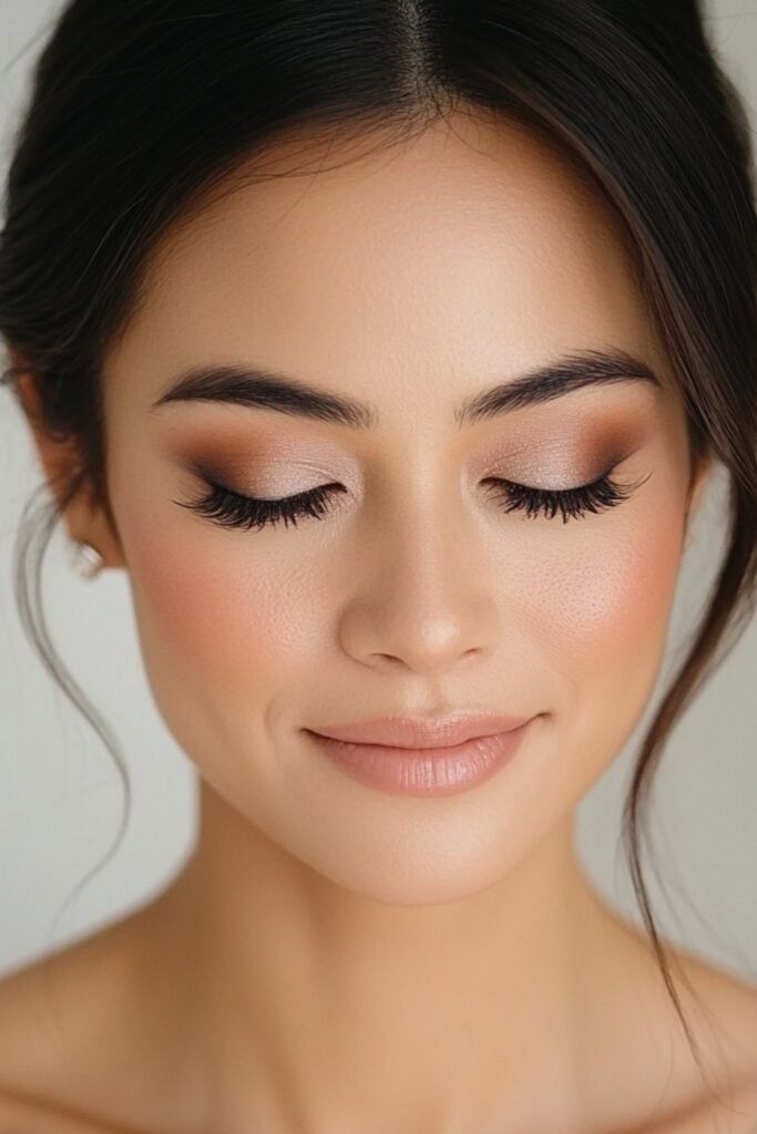 hill wedding makeup 
