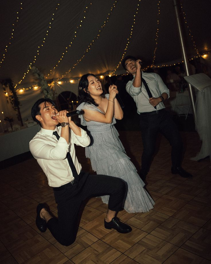 Karaoke Night at wedding 