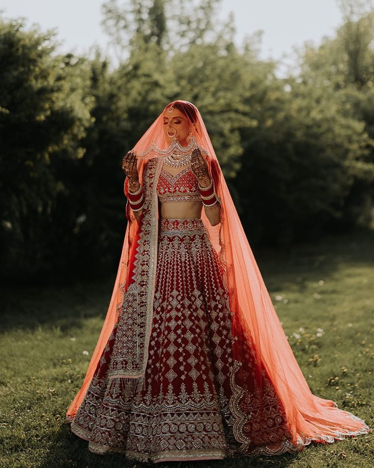 Double Dupatta Draping style 