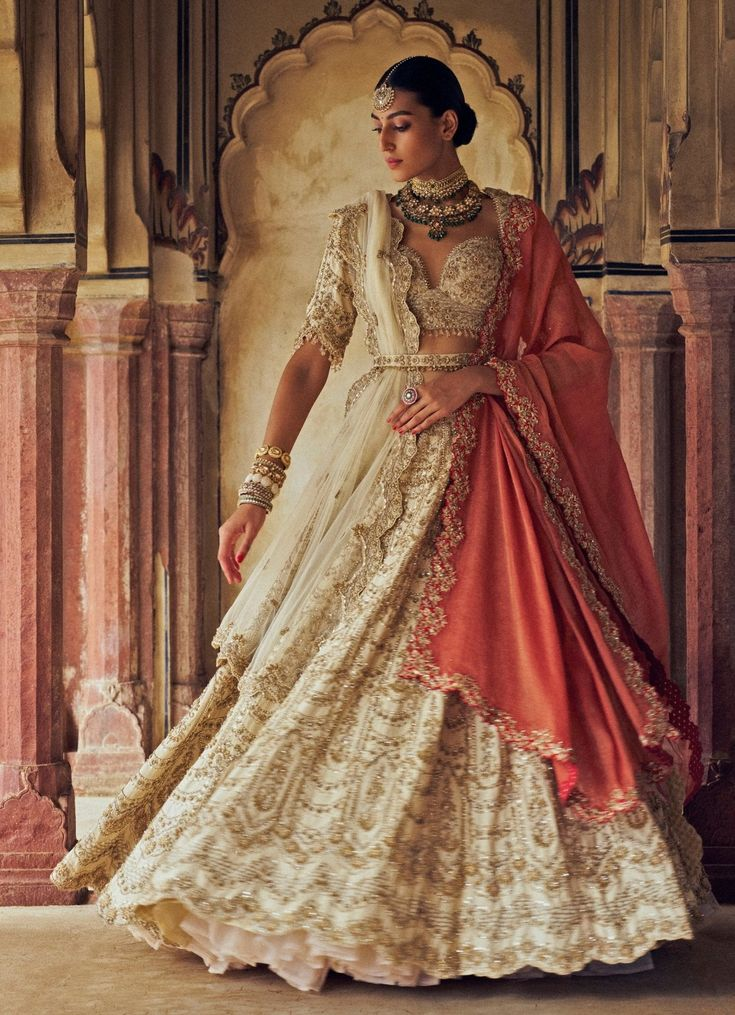 Belted Dupatta Drape style 