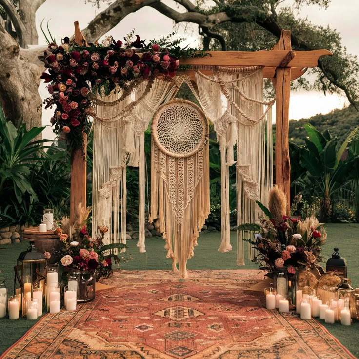 Boho wedding theme 