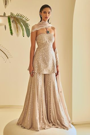 Sharara sangeet outfit 