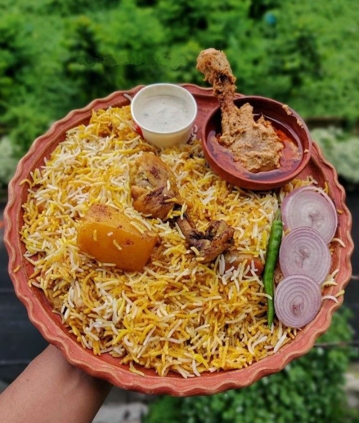 Kolkata style biryani 