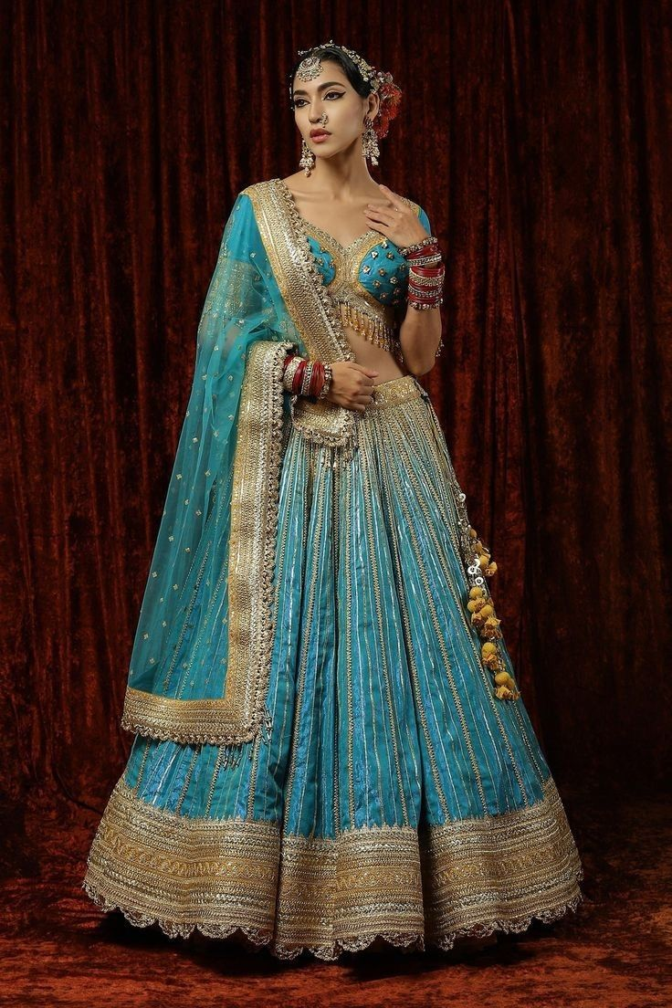 Turquoise & Gold  outfit 