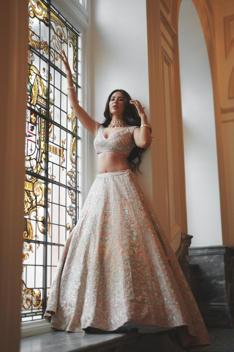 pastel lehenga designs