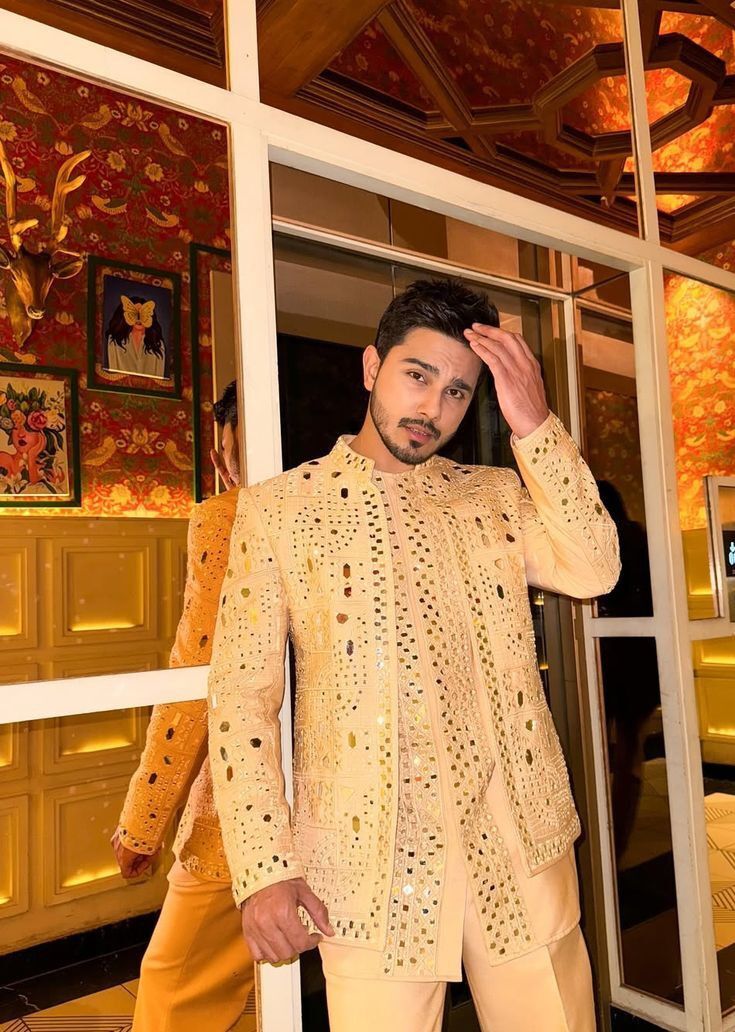Mirror work jacket